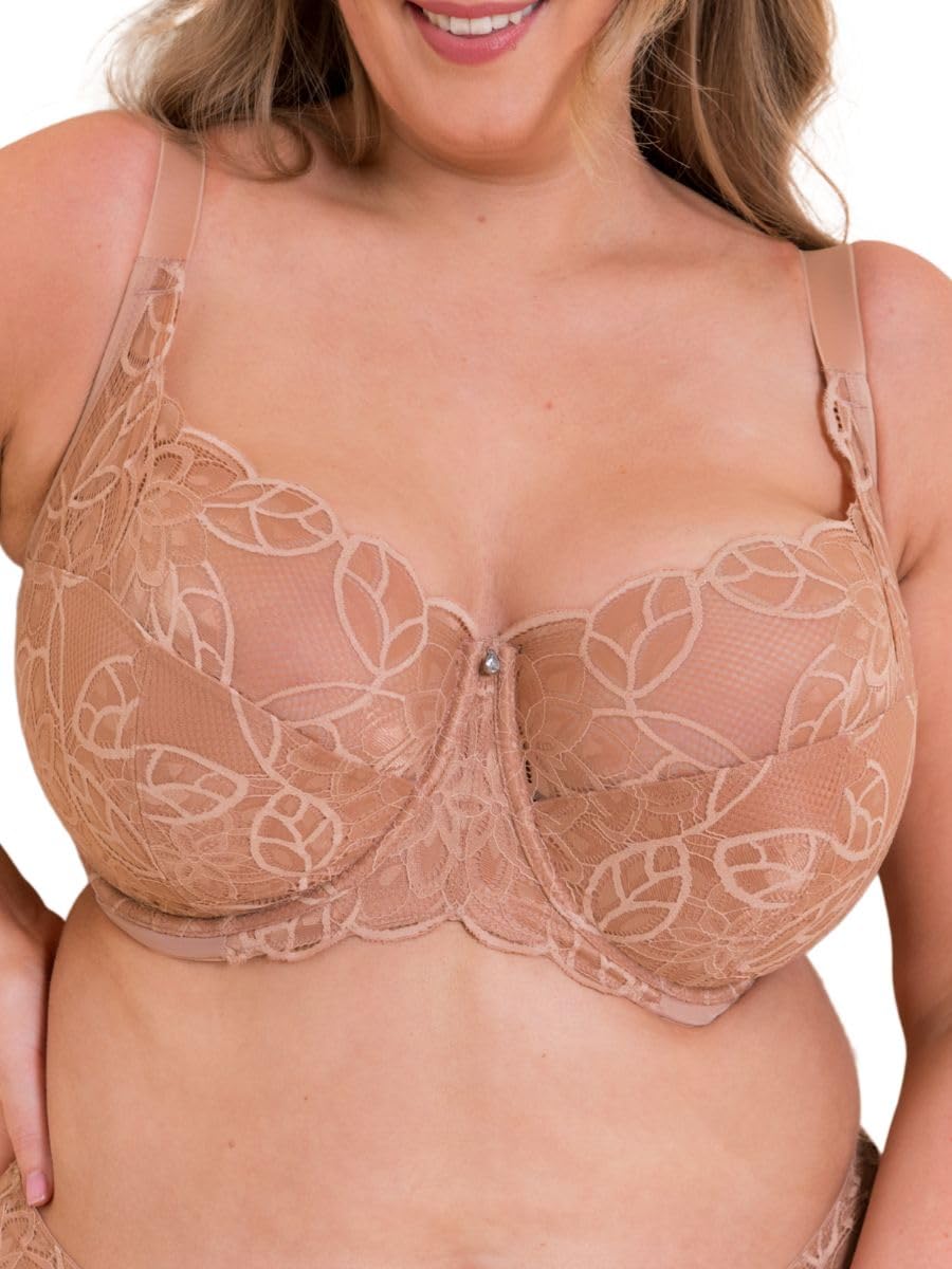 Curvy Kate Lovelace Full Cup Side Support Bra Latte 38JJ