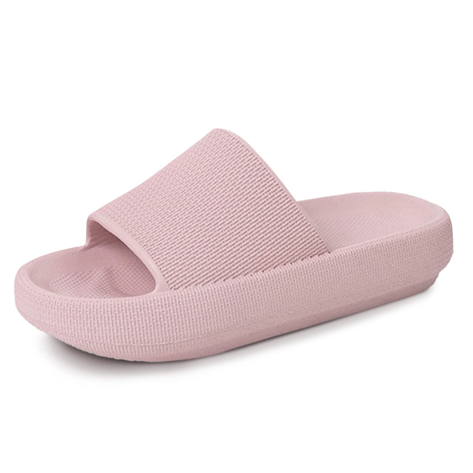 Menore Slippers for Women and Men Quick Drying, Parent-Child EVA Open Toe Soft Slippers, Non-Slip Soft Shower Spa Bath Pool Gym Beach House Sandals for Indoor &amp; Outdoor