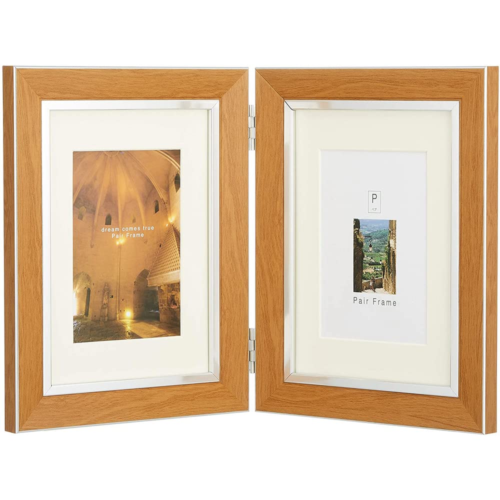 2個セット☆ クラシカル フォトフレーム ＊ホワイト ゴールド b