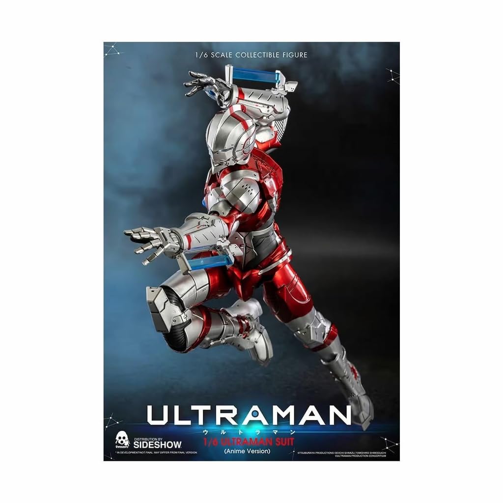 Amazon.co.jp: ThreeZero ウルトラマン（アニメ版） 1： 6スケール 