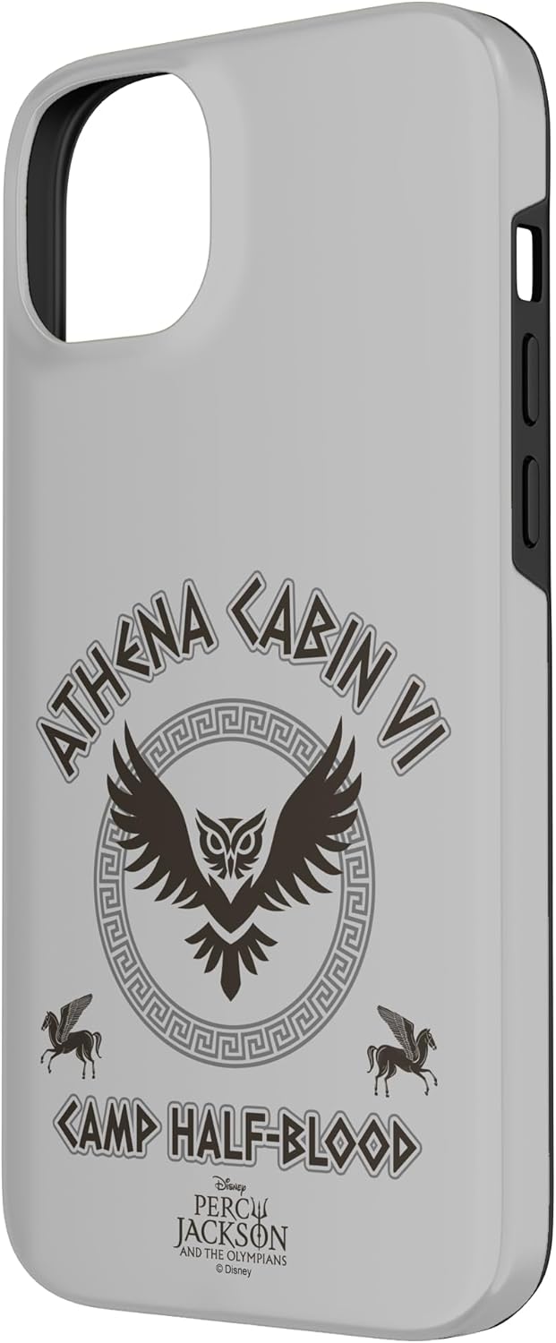 Disney Percy Jackson and the Olympians Athena Cabin VI Badge Case for iPhone 14 Plus