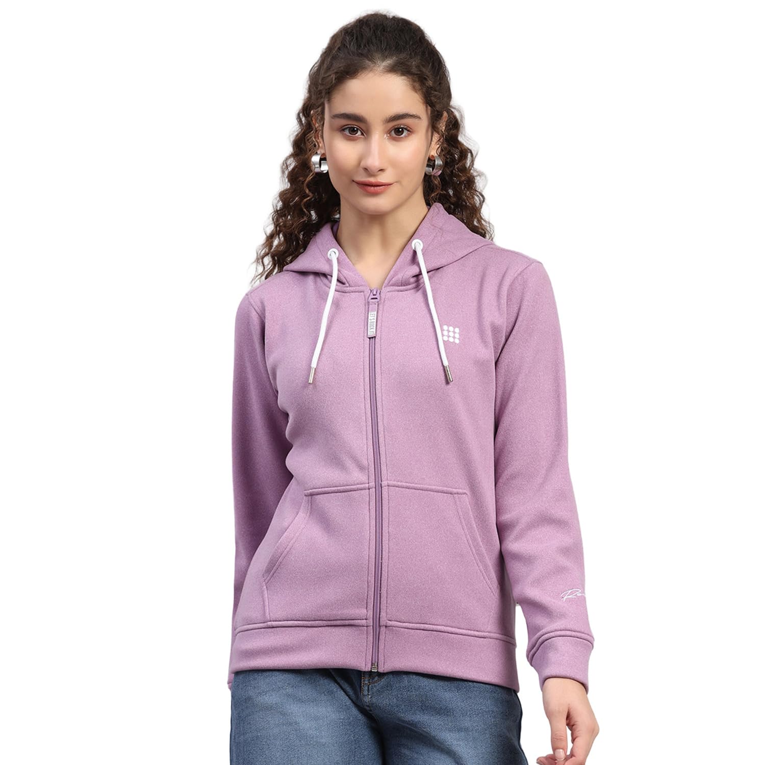 rock.it Womens Regular Fit Solid Pattern Zipper Closure Full Sleeve Winter Sweatshirt | Warm Pullover for Ladies | Soft Comfortable Casual Winter Wear for Women's(Pack of 1)-picture-24