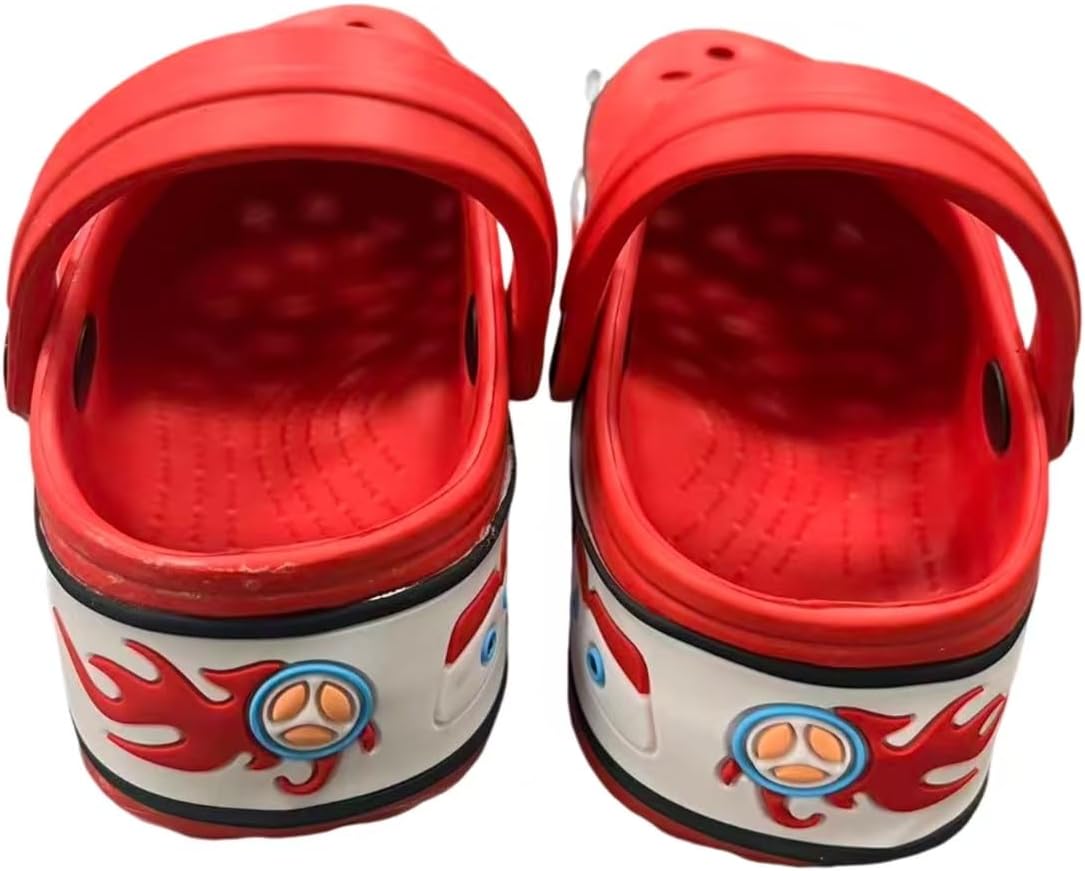 Children's Cute Clogs Car Garden Shoes Boys and Girls Slippers Indoor and Outdoor Water Shower Beach Pool Sandals - Image 3