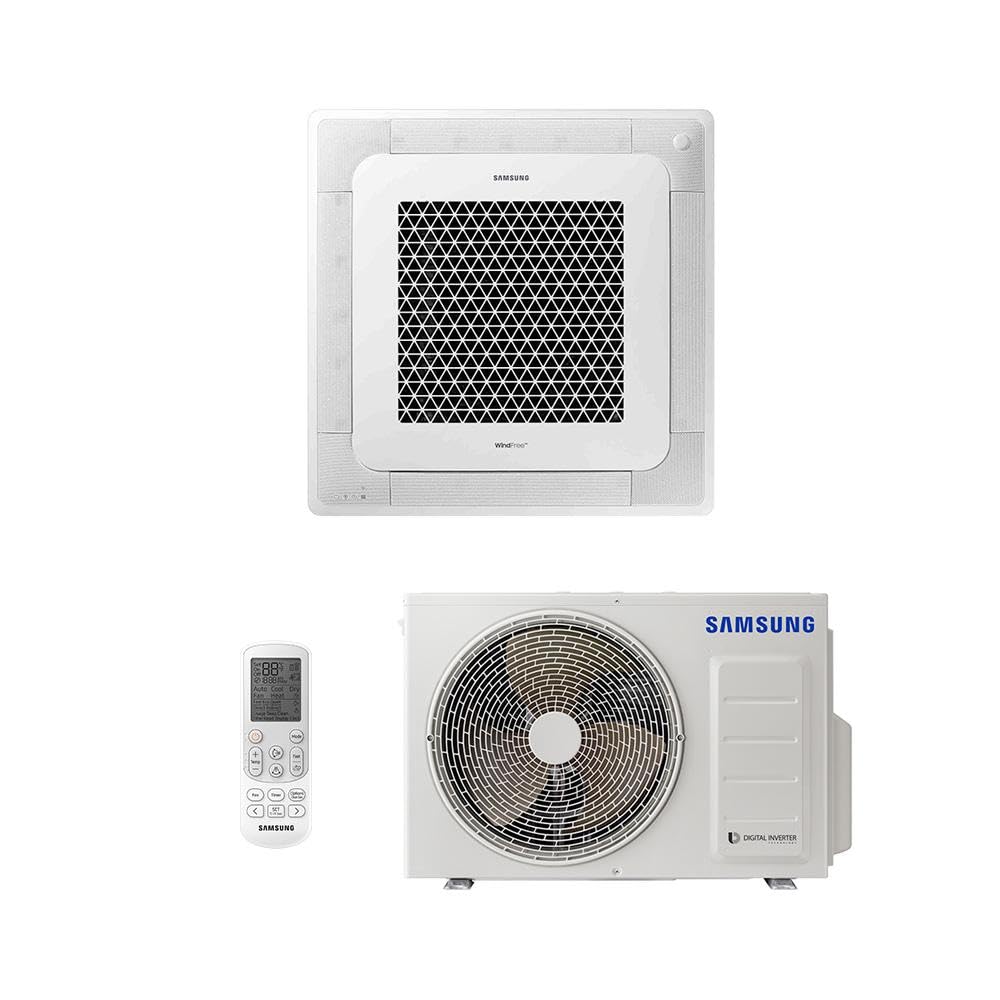 Ar Condicionado Split Cassete Inverter Samsung 24000 BTU/h Quente e Frio Monofásico AC024DN4DKG/AZ – 220 Volts