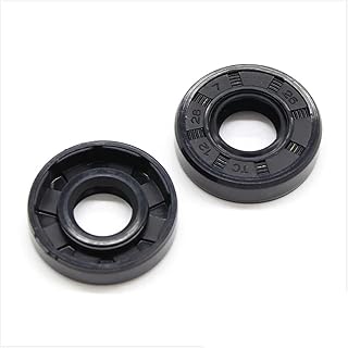 seal washer 2pcs NBR Shaft Oil Seal Nitrile Covered Double Lip With Garter Spring TC-16*21*22*23*24*25*26*27*28*29*30*32*35*40*42*4/5/6/7/8/9/10 gasket lip ( Size : 16x24x8mm 2pcs )