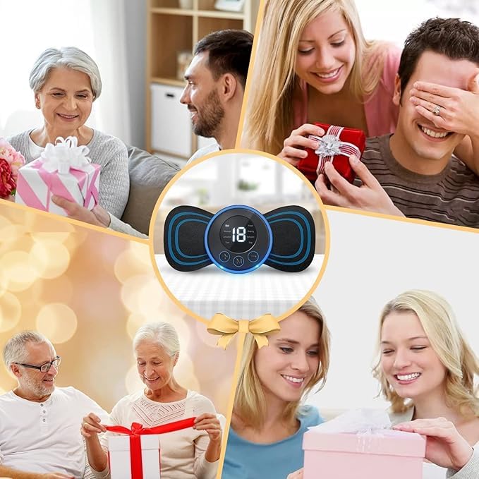 Dochiki Enterprise Mini Massage Machine Mini Massage Portable Portable Portable Full Body for Pen Relief with 8 Mode EMS Neck Cervical (Body Massage) (Vib-Mass), Multicoleer Dochiki Enterprise Mini Massage Machine Mini Massage Portable Portable Portable Full Body for Pen Relief with 8 Mode EMS Neck Cervical (Body Massage) (Vib-Mass), Multicoleer