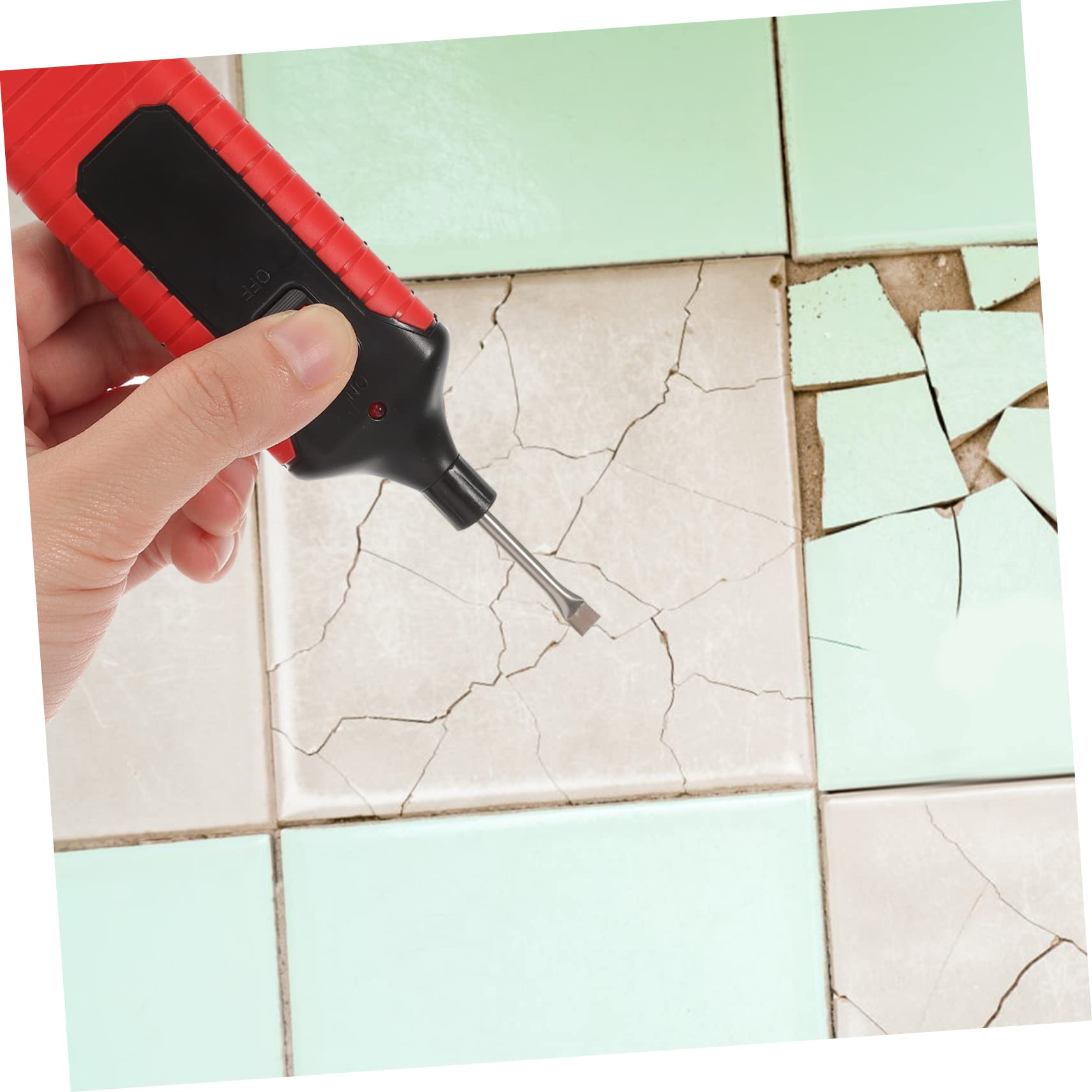WOONEKY 1juego Kit De Reparación De Azulejos Cerámicos Bloques De Cera Herramientas Para Reparar Grietas y Daños Suelos y Encimeras Disponibles Para Cocinas y Baños