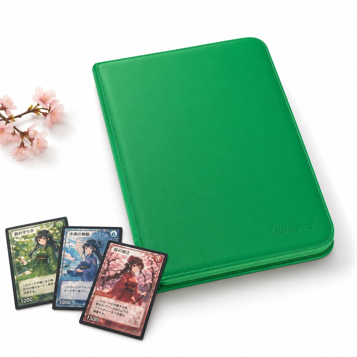 Amazon.com: Ultra PRO - Vivid 9-Pocket Zippered PRO-Binder: (Green