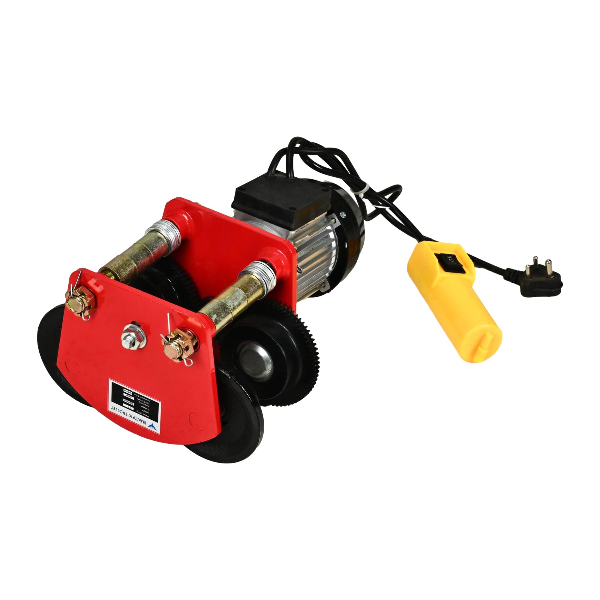 HYCO LABEL FLYMAX Electric Trolley Hoist, 1 Ton Load Capacity, Industrial Lifting, Heavy-Duty Motor, Yellow and Black-image-47