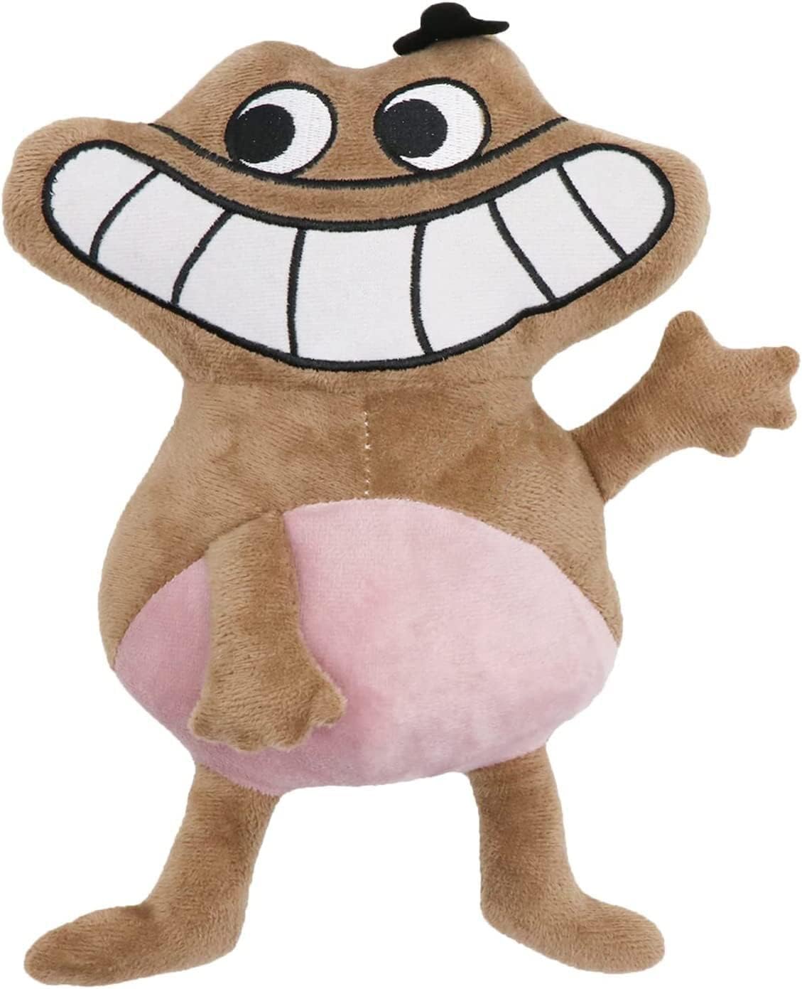 UKFCXQT Garten of Banban 2 Plush, 10 inches Sheriff Jeff Plush Garten of Ban ban Plushies Toys for Fans, Soft Monster Horror Stuffed Animal Plushies Doll Gifts for Kids Friends Boys Girls