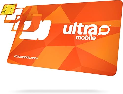 Miniatura 8 de Ultra Mobile Plan telefónico prepagado de $24mes con llamadas internacionales ilimitadas, texto y 3GB de 5G  Datos 4G LTE
