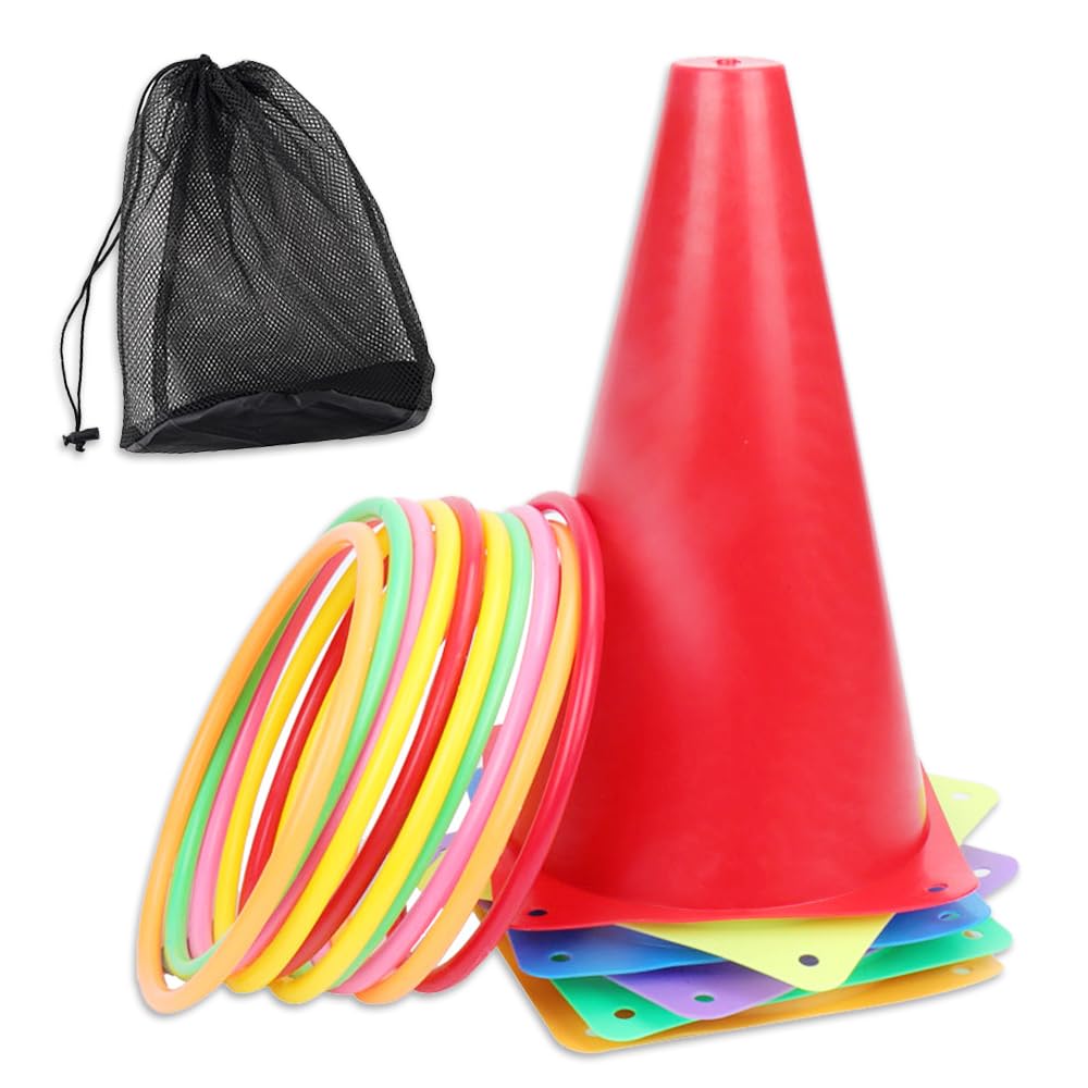 Amazon.co.jp: HIRAISM 【みんなで楽しく遊べる】輪投げセット 輪投げ