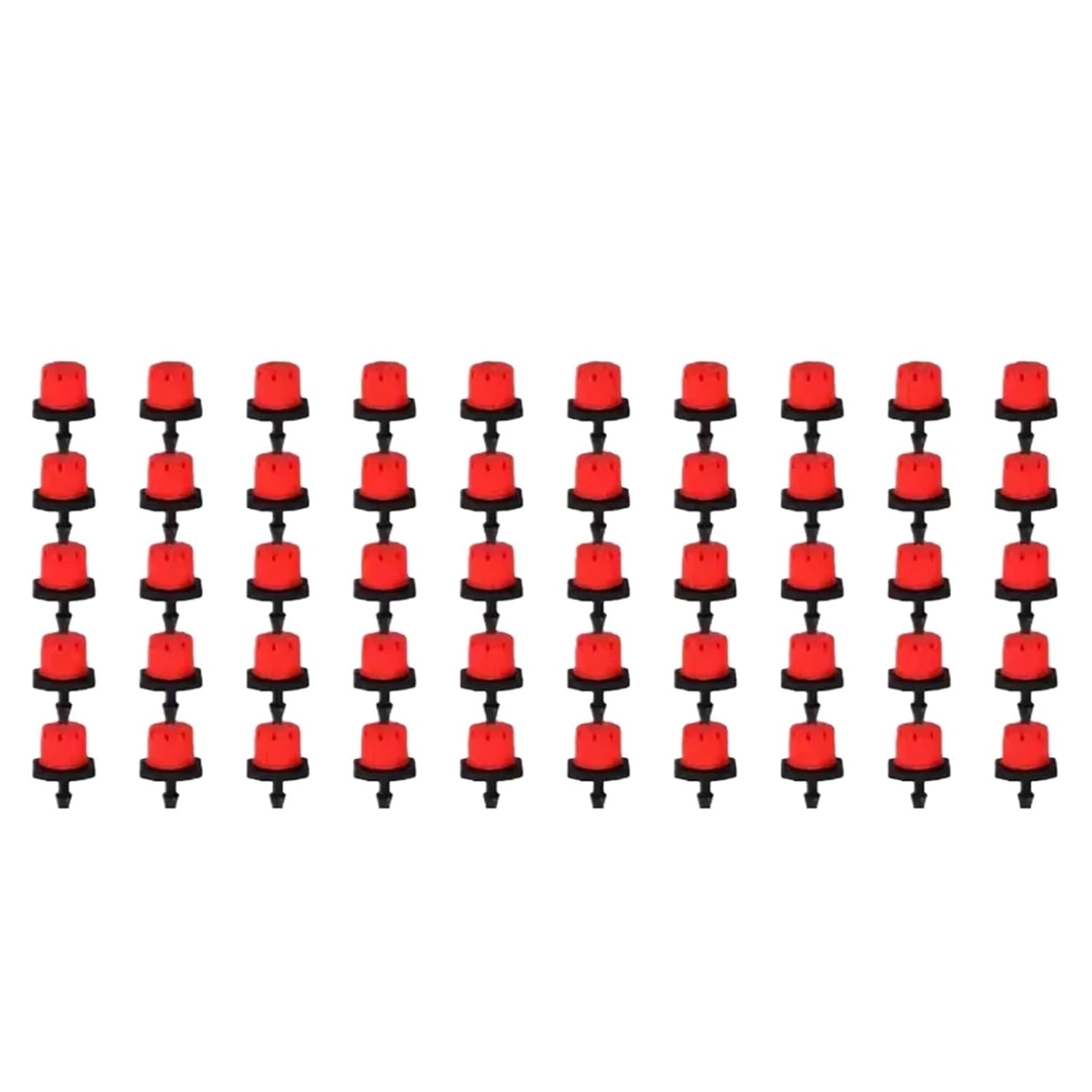 Drip Irrigation Emitters 400PCS Drip Irrigation System Plant Watering Set Watering Kits Adjustable Drippers Irrigation for Drip Irrigation System(Red-400PCS)