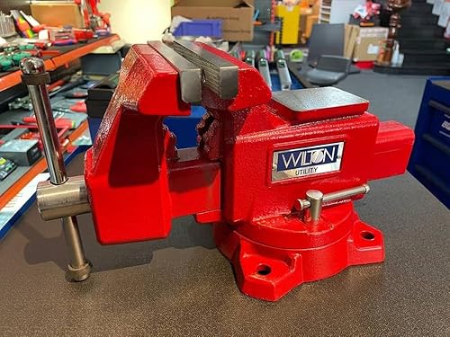 Miniatura 15 de Wilton Utility HD tornillo de banco, 6-1/2" ancho de mandíbula, apertura de mandíbula de 6-1/4", garganta de 4-1/4" (modelo 656UHD)