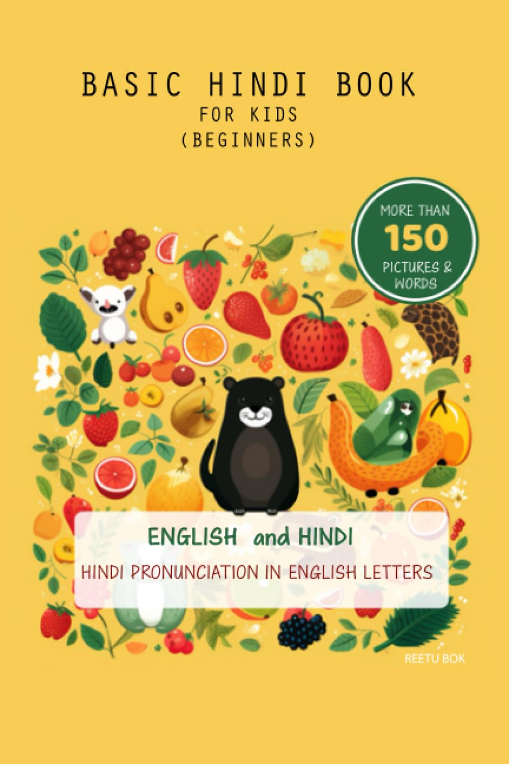 Basic Hindi Book for Kids: Beginners