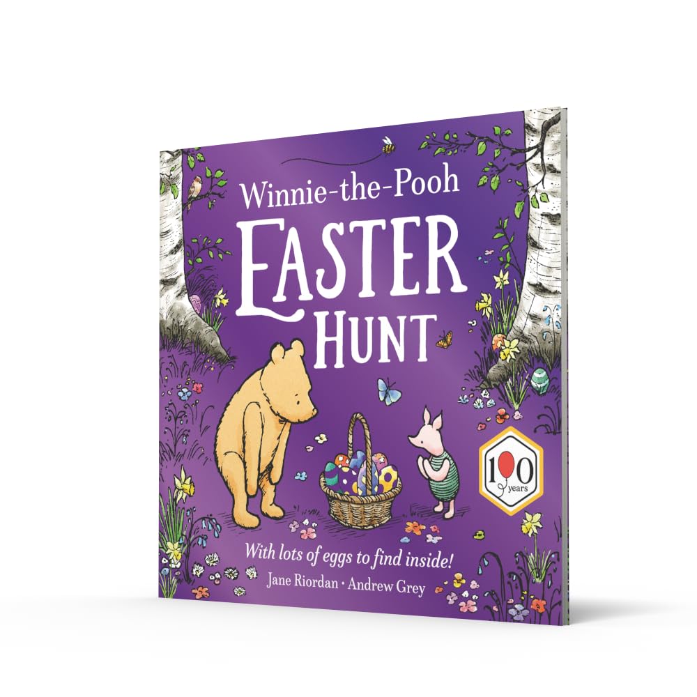 Winnie-the-Pooh Easter Hunt: Reissued for 2026, this illustrated storybook is an idea Easter gift for fans aged 2-6!
