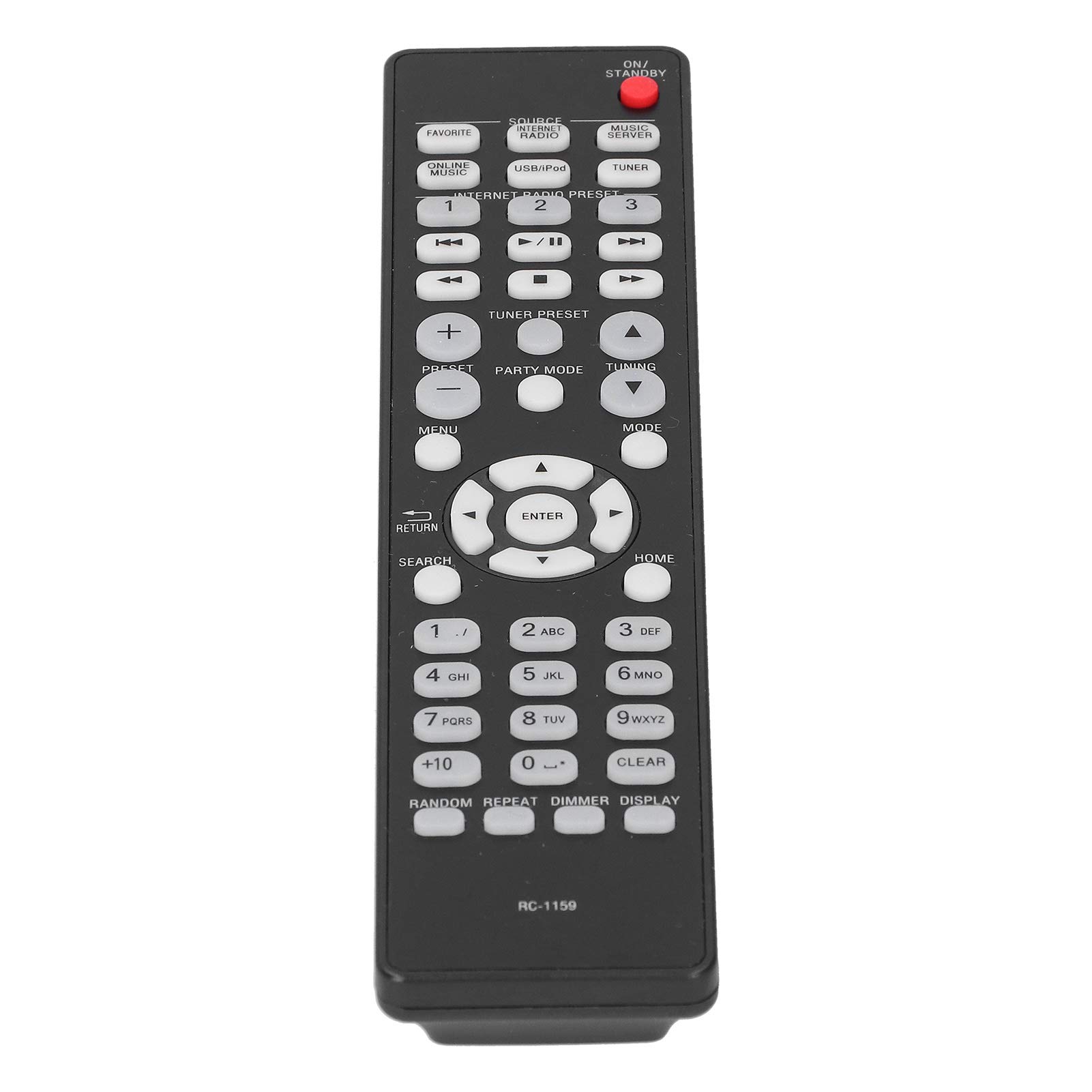 Télécommande Universelle, télécommande à Clavier RC-1159, télécommande de Remplacement pour Tous Les téléviseurs LCD