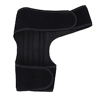Vista 7 de ANGGREK 1 - Soporte de cadera ajustable, estabilizador para la ciática, alivio del dolor, envoltura de compresión para ingle, color negro (L)