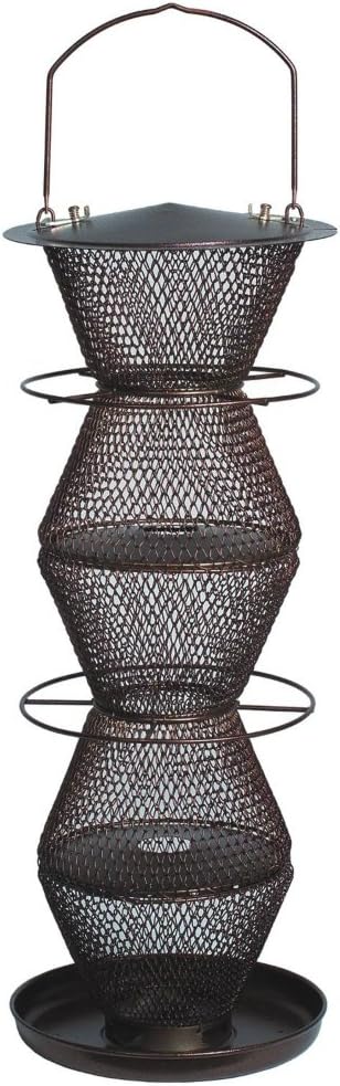 No/No Bronze Five Tier Bird Feeder BZ500333