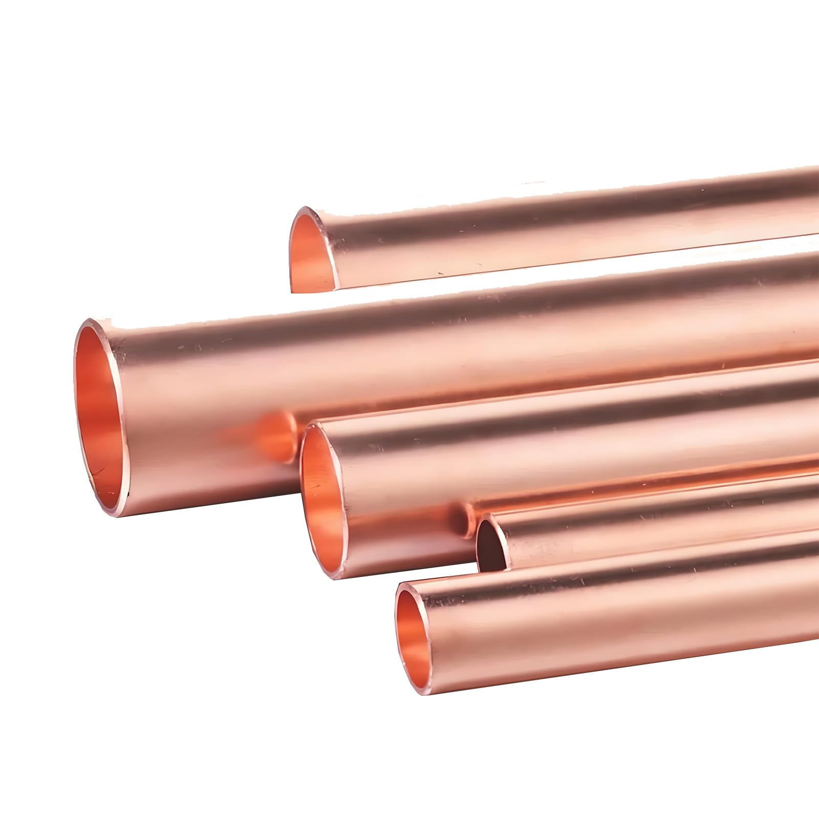 flexibles Kupfer-Mikrobohrungsrohr, Hard Drawn Copper Hollow Tube 20mm x 0.5-5mm .5m Plumbing HVAC Refrig Water Gas Ind DIY(20mm*2.5mm*0.5m)