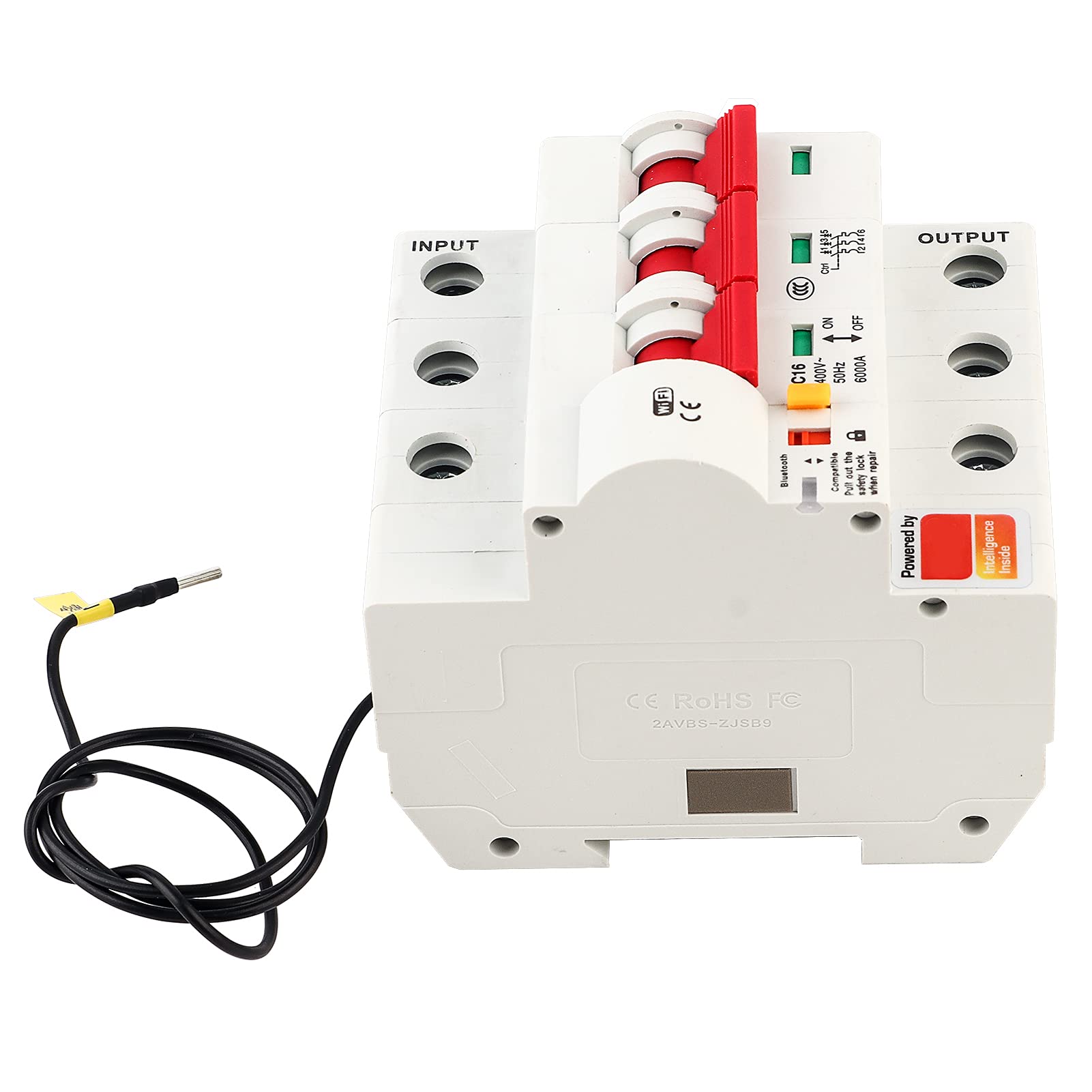 Interruttore di Interruttore WiFi Elevato Fattore di Sicurezza Antenna Incorporata Eccellente PERFORMENTA PERSONAMENTO Switch Remote (3P 16A)