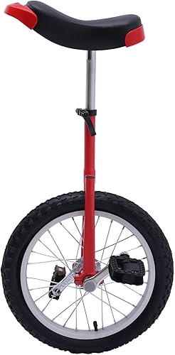 Miniatura 3 de Rueda de 16 pulgadas Unicycle Altura ajustable de una rueda Bicicleta a prueba de fugas Rueda de neumático de butilo Ciclismo deportes al aire libre