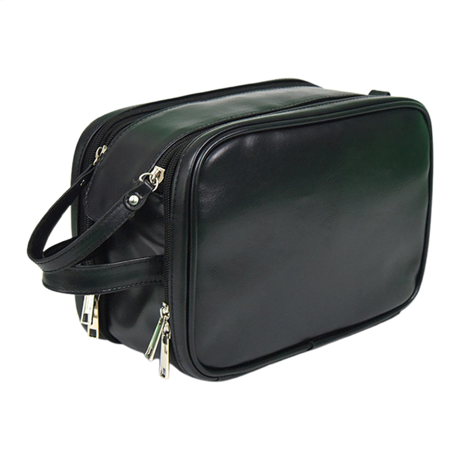 Bolsa de Viaje, Neceser, Neceser for Hombres | Estuches de Viaje for Afeitado portátil - Neceser Reutilizable for Hombres, Organizador de artículos de tocador, Bolsa de Viaje Grande(Black)