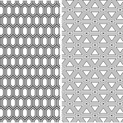 Amazon Wishネイルシール 幾何学模様 Wish シール ステッカー 通販