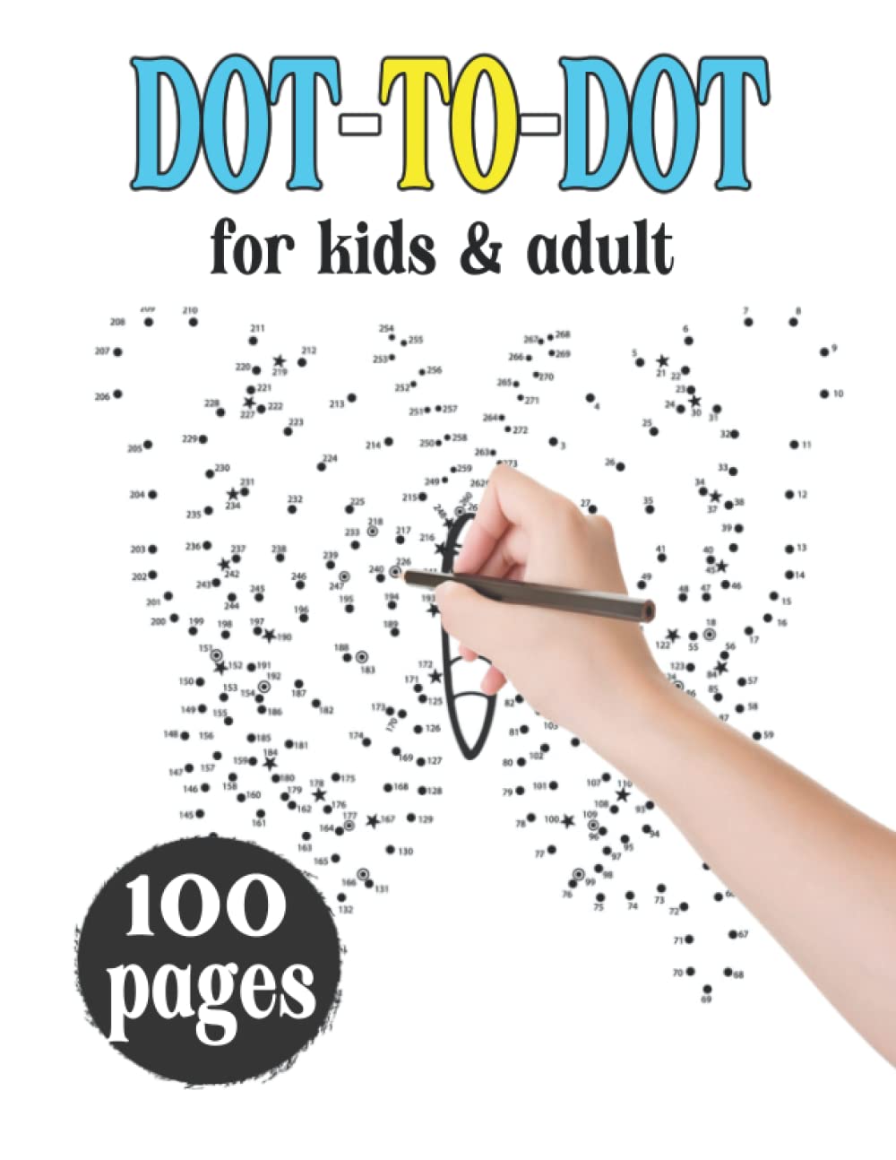 Buy Dot-To-Dot For Kids And Adult: The Dots Coloring Books for Adult