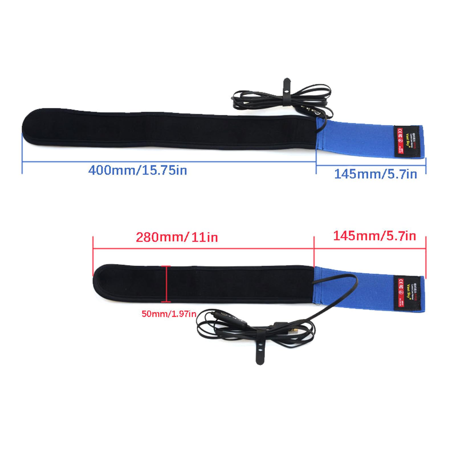 Tiras calentadoras de lentes para telescopios y cámaras, control de temperatura de 3 engranajes, calentador de lentes, calentador USB