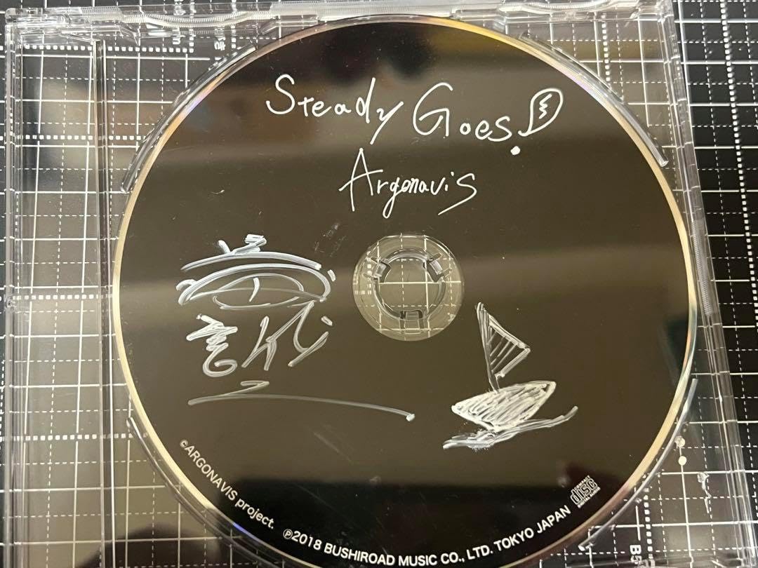 Argonavis CD 前田誠二さん 直筆サイン ガチャゴナビス 前田誠二