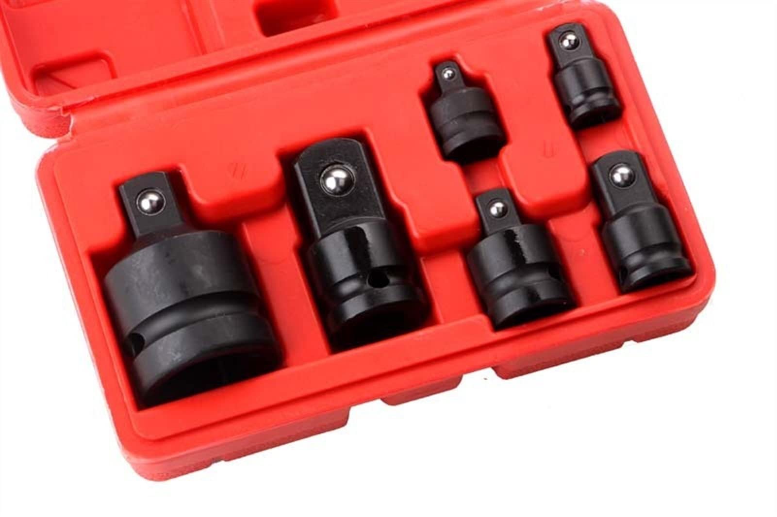 Kit de Herramientas de Bricolaje, Reductor de 1/2 a 3/8, 3/8 a 1/4, 3/4 a 1/2, Adaptador de Vaso de Impacto para Coche y Bicicleta (Juego A)