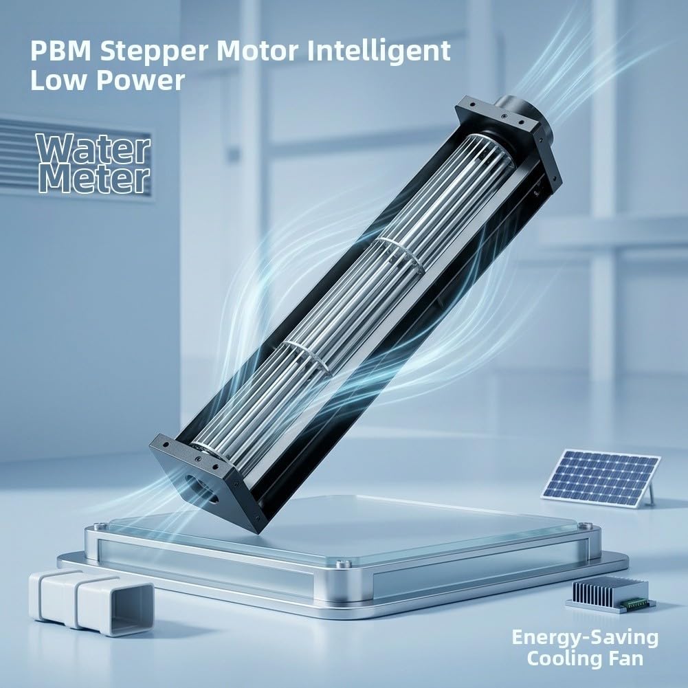 GLOBALHUT Ventilador Transversal 30mm para Soportes Goma Anti-Vibración