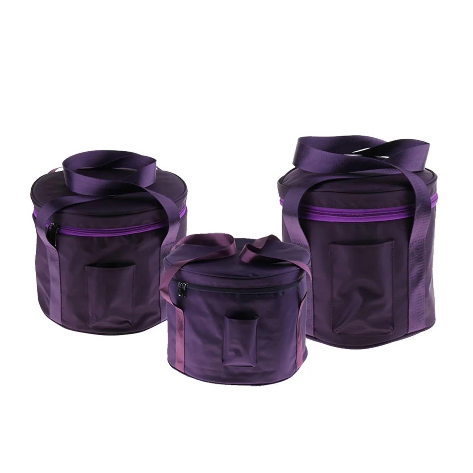 Bolsa para cuencos tibetanos Bolsa de algodón 8/14 pulgadas for meditación, Yoga, canto cristal, bolsa viaje, almacenamiento con asa, accesorios(14inch)