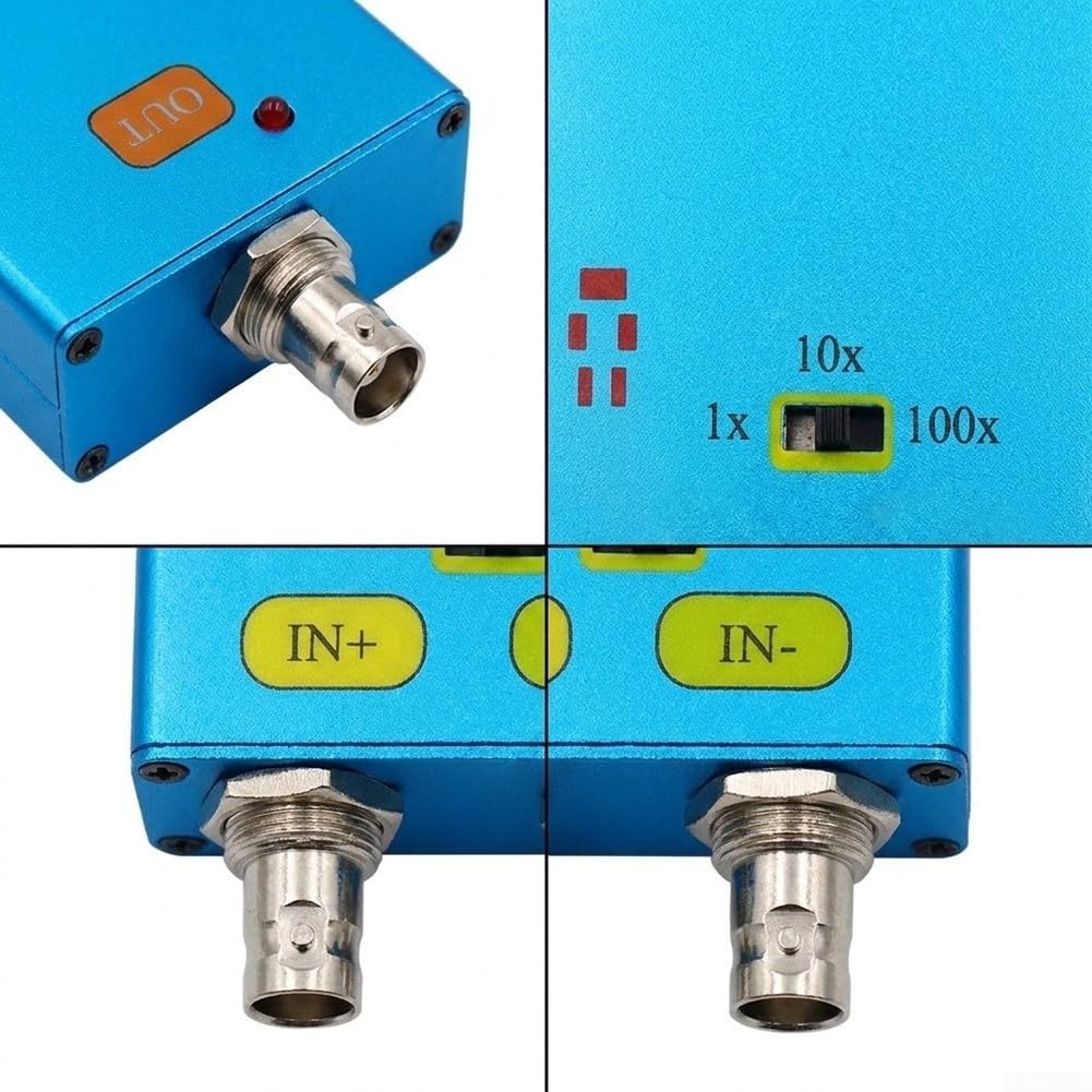 Sonda diferencial, ganancia de 10 MHz para usb-c, para osciloscopio T100