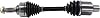 GSP NCV11577 CV Axle Shaft Assembly - Right Front Passenger Side