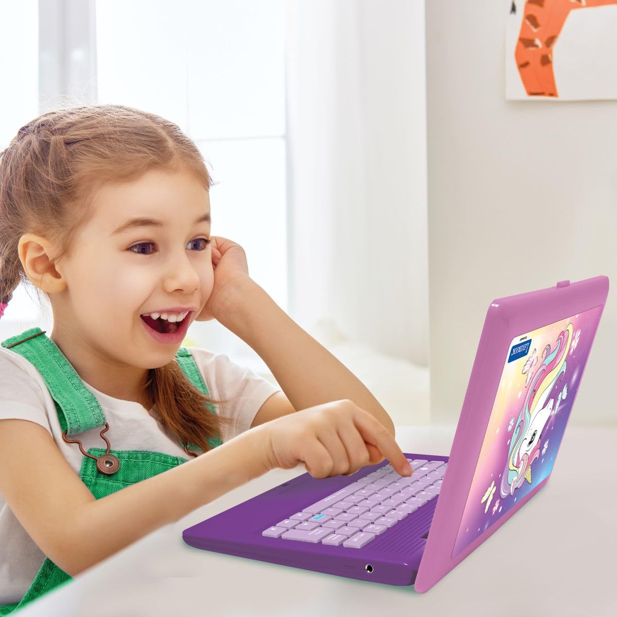 Lexibook, Ordinateur Éducatif Bilingue Français/Anglais Licorne - Jouet pour Enfants, 124 Activités pour Apprendre les Langues, les Mathématiques, la Logique, S'amuser et Jouer du Piano, JC598UNIi1 Lexibook, Ordinateur Éducatif Bilingue Français/Anglais Licorne - Jouet pour Enfants, 124 Activités pour Apprendre les Langues, les Mathématiques, la Logique, S'amuser et Jouer du Piano, JC598UNIi1