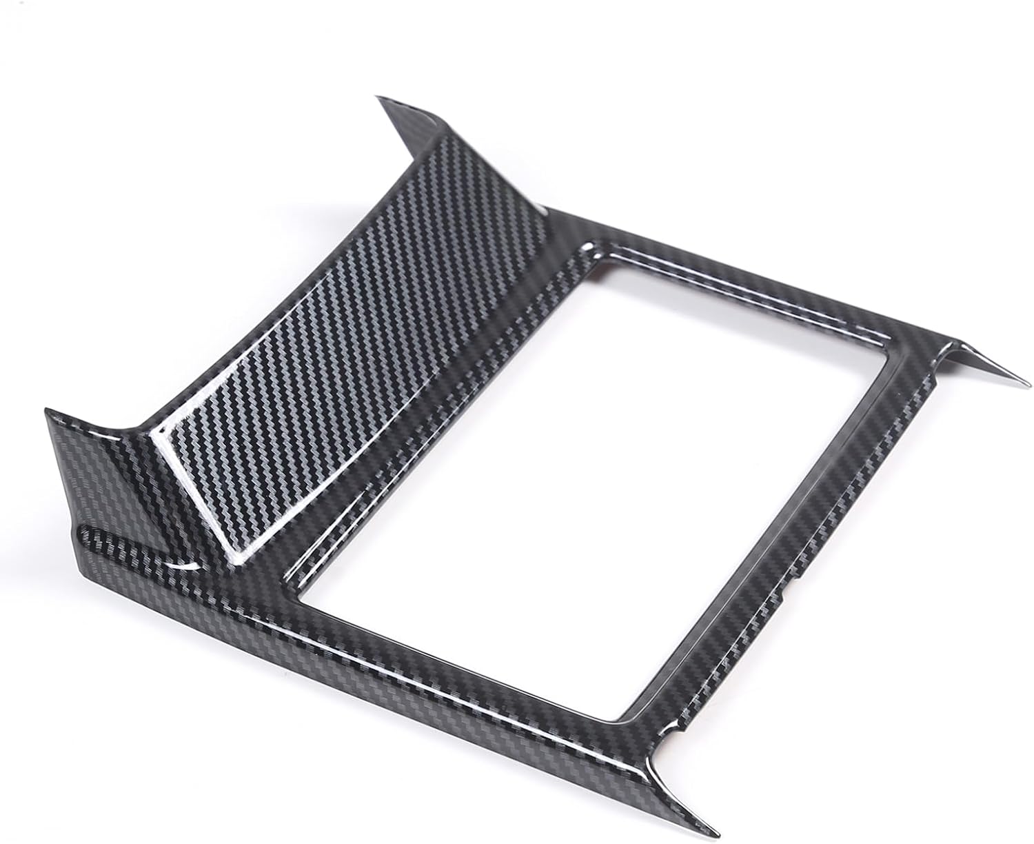 Center Console Water Cup Holder Frame Cover Trim Compatible with Mitsubishi Outlander 2022-2025, Front Water Cup Holder Panel Trim Cover Frame, ABS