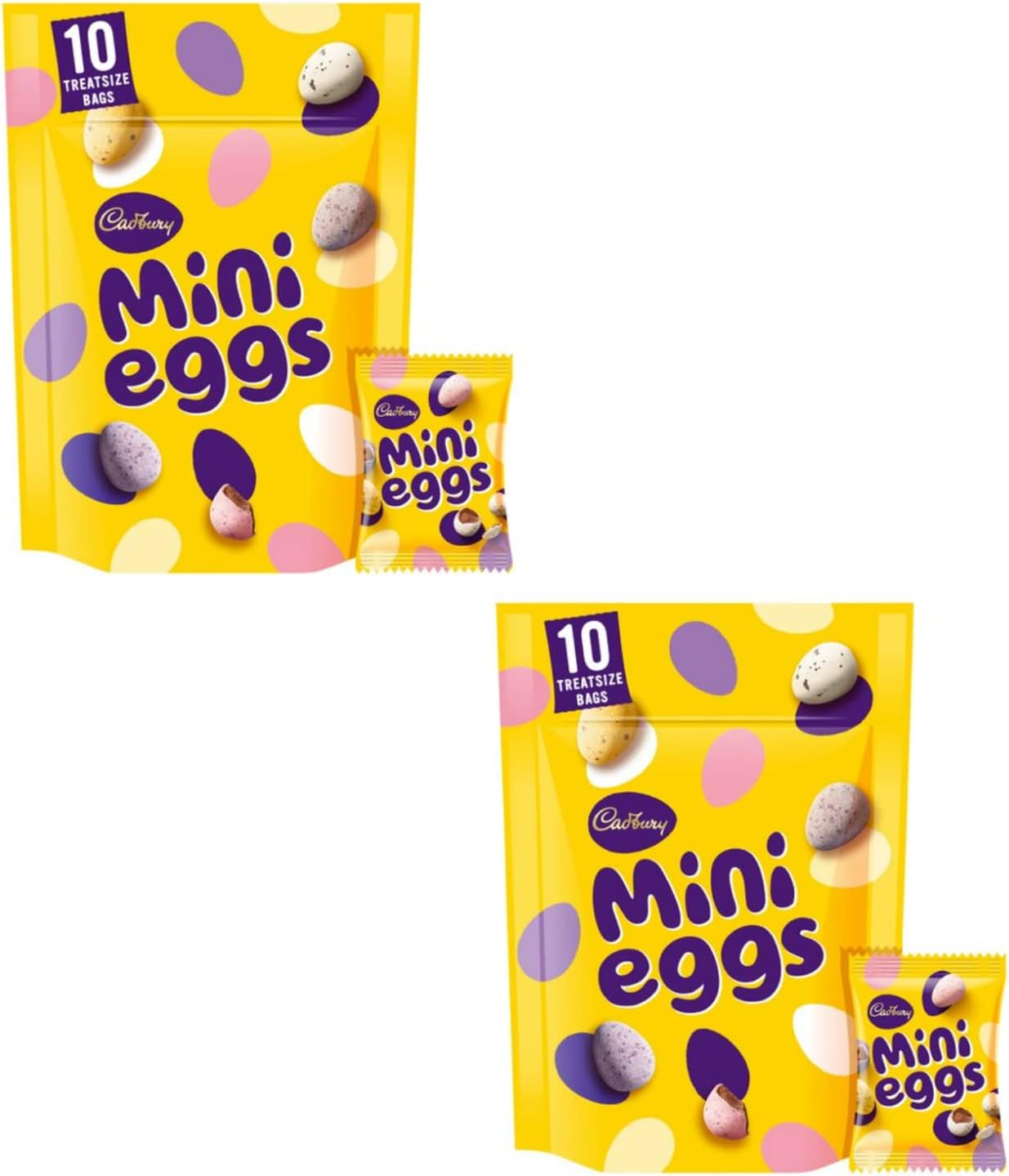 Cadbury Mini Eggs 385g Pack of 2 Easter Mini Eggs 2023 Amazon.co.uk