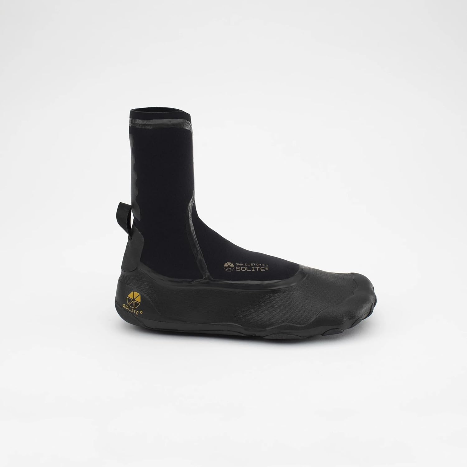 Solite Adults 3mm Custom 2.0 Booties Black/Gum