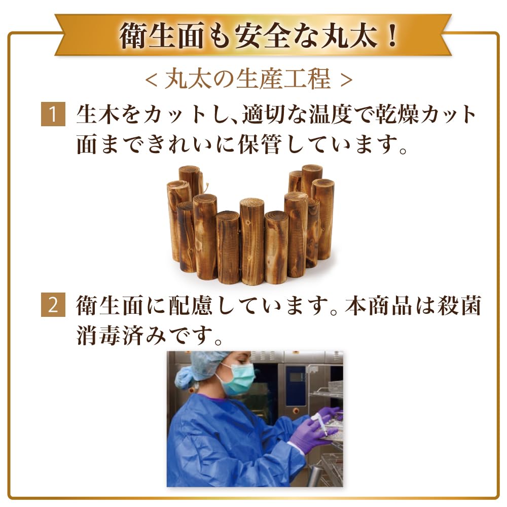 【特価セール】Preime クリスマスツリー 丸太 脚隠し 目隠し 装飾 15本 tpstop.jpg