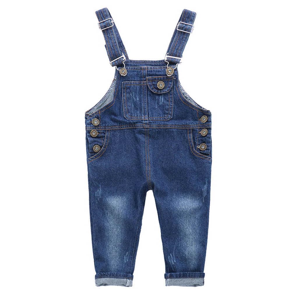 Odziezet Denim Dungarees Baby Infant Jeans Bib Overalls Jumpsuit Suspender Pants for 1-7T