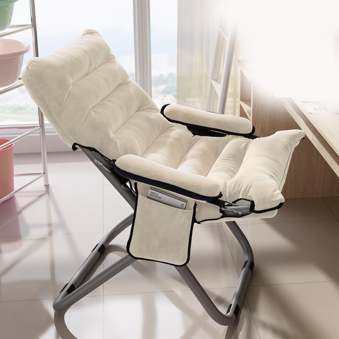 Amazon｜[NHYGDY] リクライニングチェア 折りたたみチェア