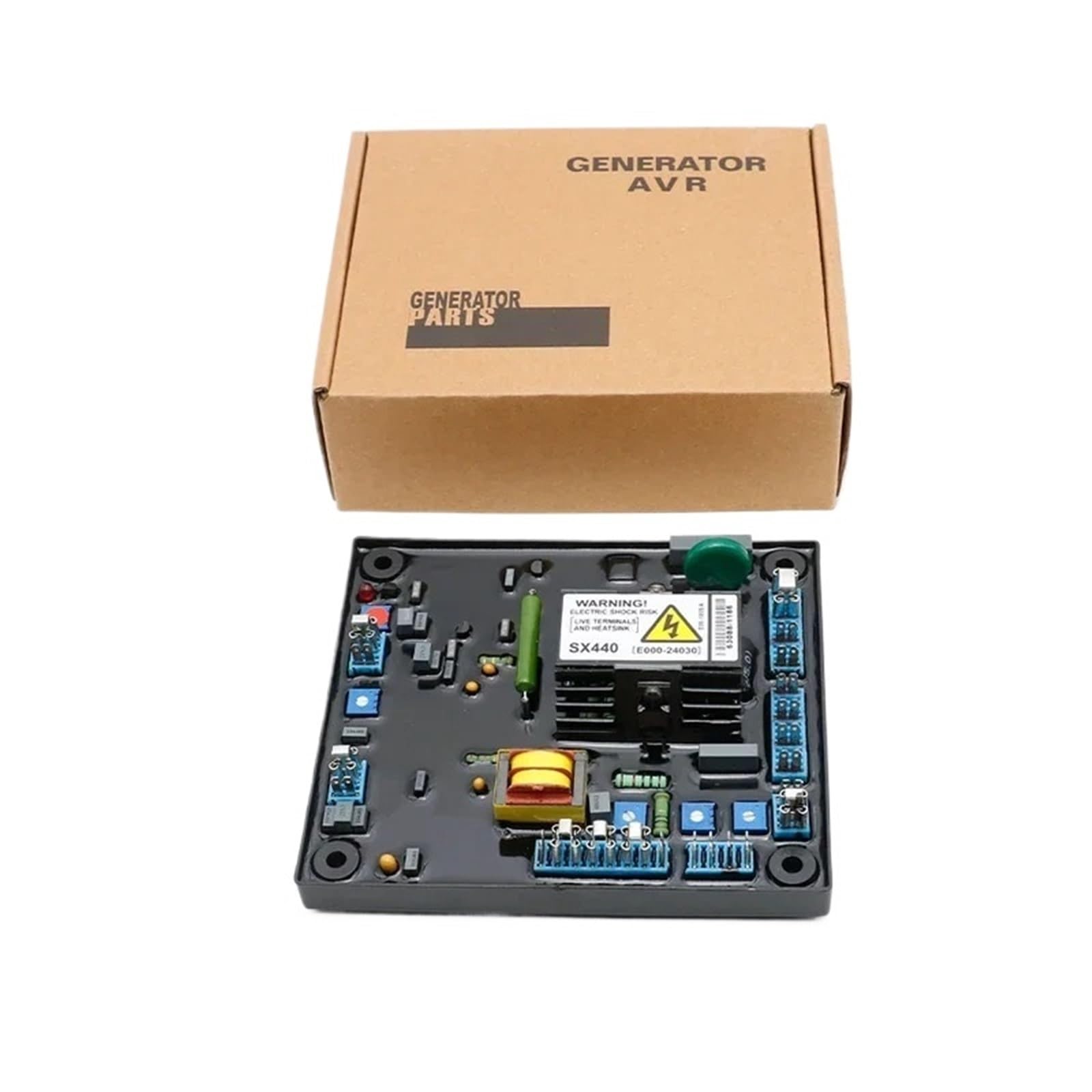 ZXAOMMBEA 1pcs SX440 AVR Generator Automatic Regulator for brushless diesel genset Steady Voltage Control Stabilizer board 500KW