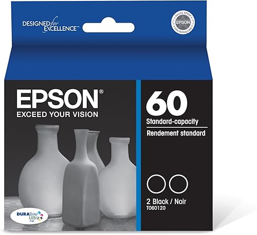 Epson DURABrite T060 – Cartucho de inyección de tinta de capacidad estándar Ultra 60 disponible en Yaxa Colombia