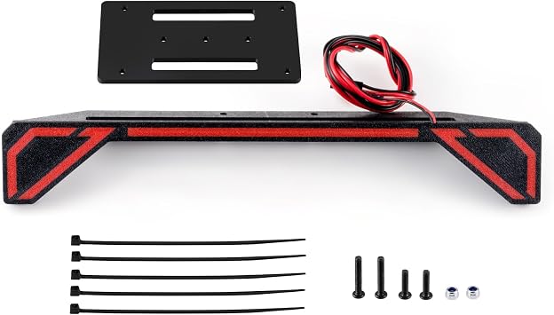RCLIONS LED Taillight Rear Lamp Red LED Lights Kit for Arrma Felony 6S 1/7 RC Model Car Monster Truck Upgrades Parts