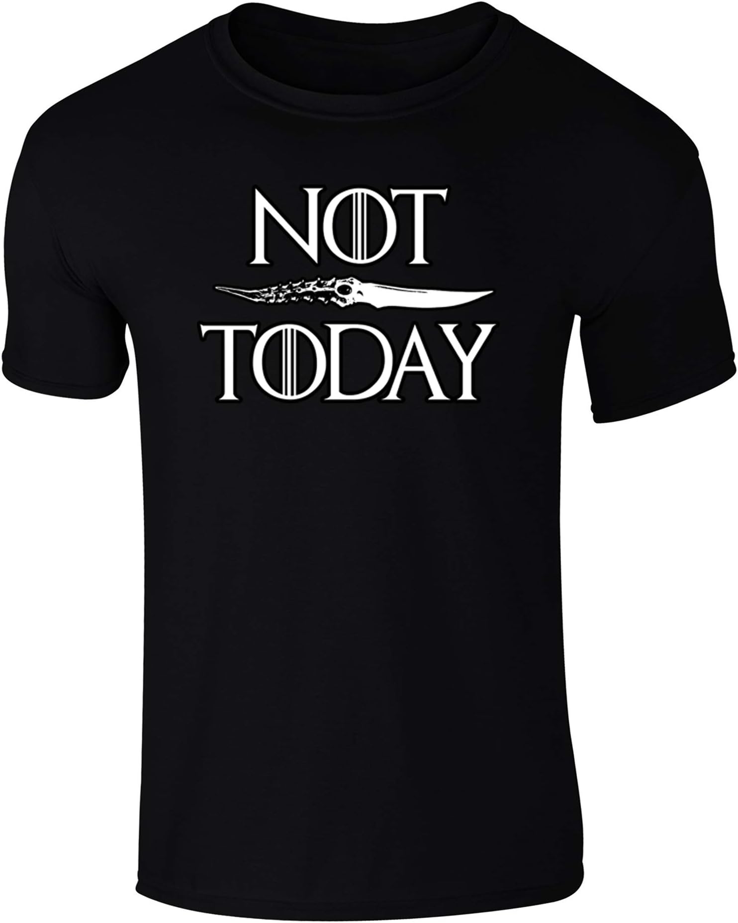 Not Today Arya Stark Game of Thrones Inspired T-Shirt - Sizes for Men Women and Kids