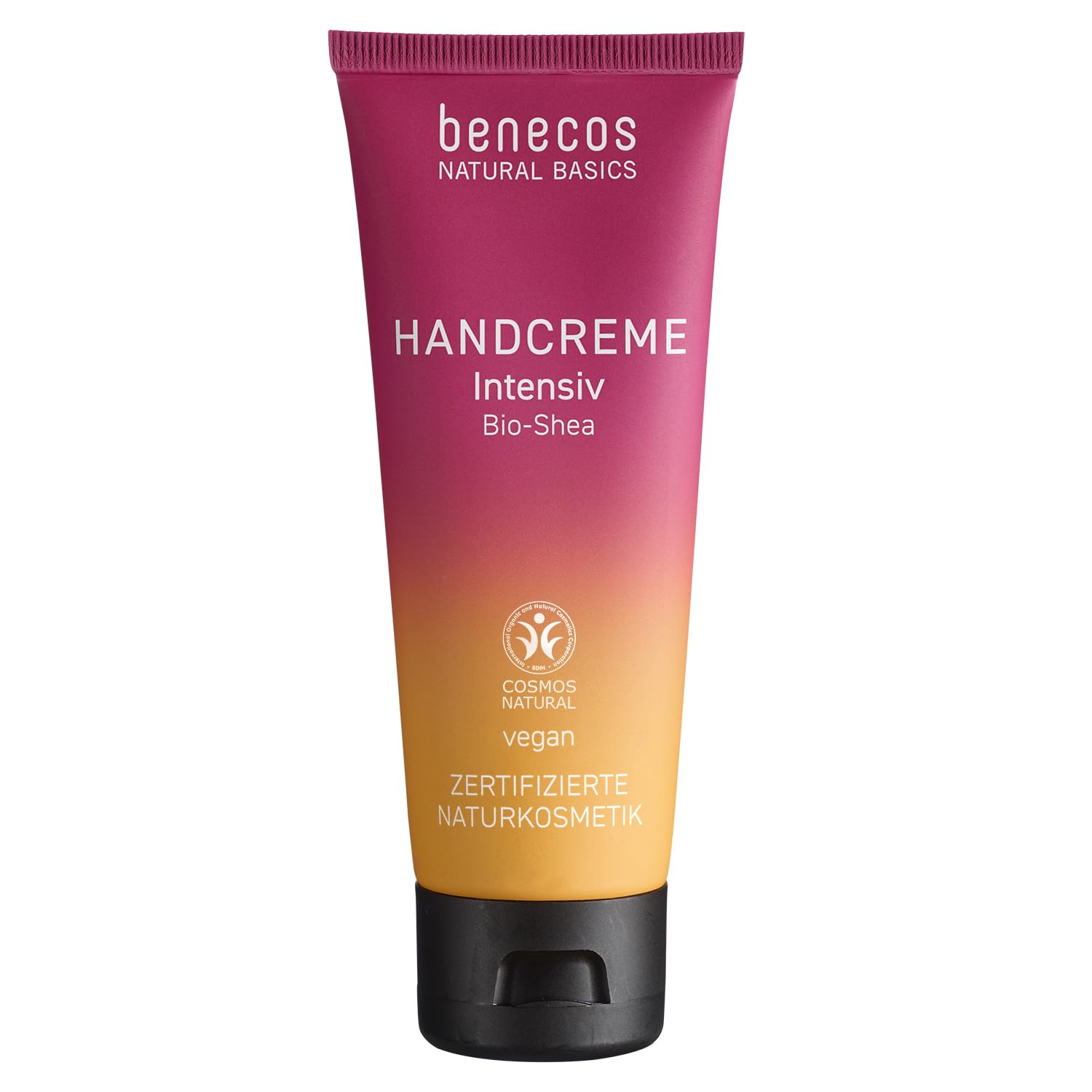 benecos Natural Basics – Crema per le mani intensiva – Bio-​Shea – 75 ml – Vegan – Derm. Testato
