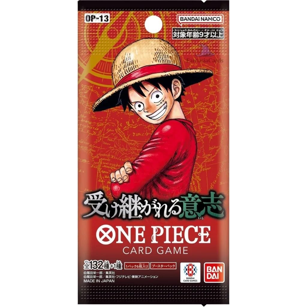 ONE PIECE CARD GAME OP-13 24パック One Piece Card Game Carrying On His Will OP-13 Booster Pack