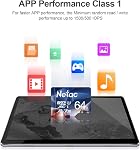 Netac 64GB Micro SD Card MicroSDXC UHS-I Flash Memory Card Up to 100MB/s - A1, U3, Class10, V30, 667X, eXFAT, High-Speed TF Card
